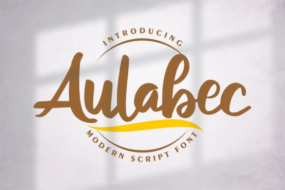 Aulabec: A Bold and Stylish Font for Your Next Campaign