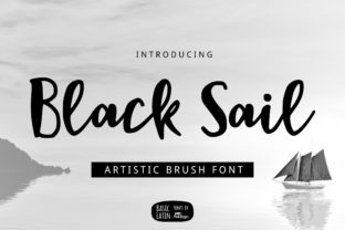 Black Sail: A Playful Script Font for Engaging Campaigns