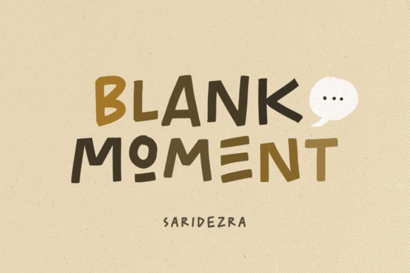 Blank Moment: A Handwritten Font for Eye-Catching Campaigns