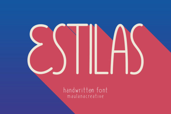 Bring Charm to Your Creations with Estilas Font