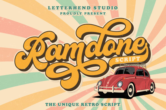 Bring Vintage Charm to Your Creations with Ramdone Font