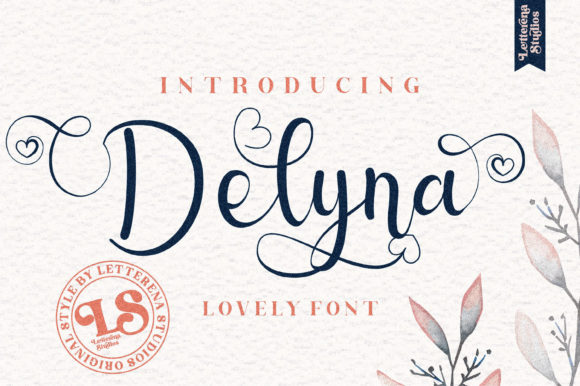 Delyna: A Romantic Handwritten Font for Sweet Branding