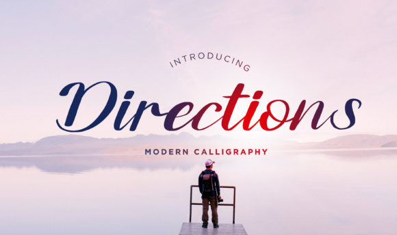Directions: A Handwritten Font for Editorial Elegance