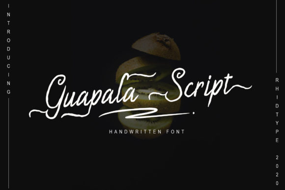 Discover Gualapa: A Casual Handwritten Font for Authentic Branding