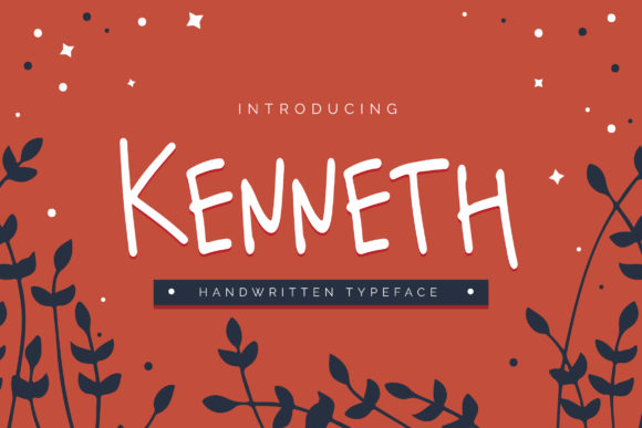 Discover Kenneth: A Friendly Handwritten Font for Editorial Design
