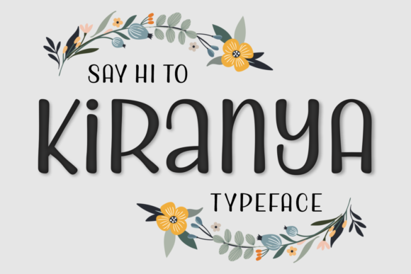 Discover Kiranya: A Handwritten Font for Digital Design
