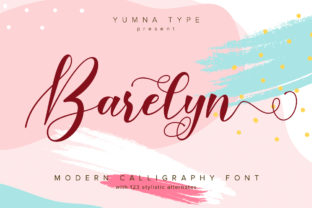 Elevate Your Brand with Barelyn: A Hand-Lettered Font