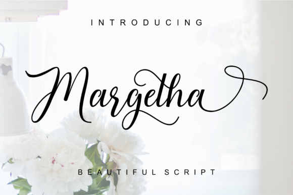 Enhance Your Brand with Margetha: A Stylish Script Font