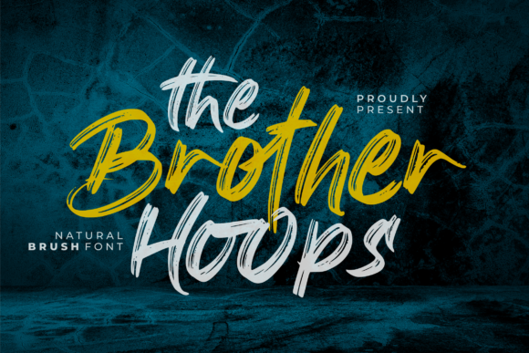 Exploring The Brother Hoops: A Versatile Handwritten Font