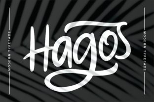 Hagos: A Modern Script Font for Elegant Web Design