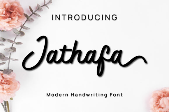 Jathafa: A Friendly Handwritten Font for Modern Web Design