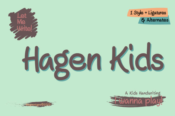 Make Your Campaigns Stand Out with Hagen Kids Font