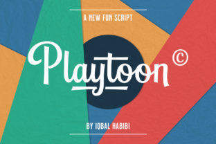 Playtoon: A Friendly Font for Small Business Branding