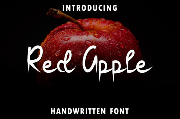Red Apple: A Handwritten Font for Business Branding