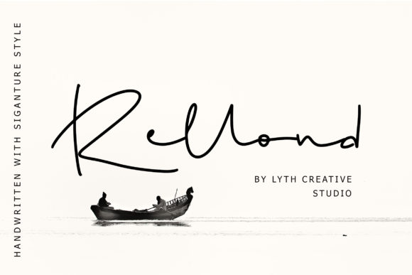 Rellond: A Script Font with Modern Elegance