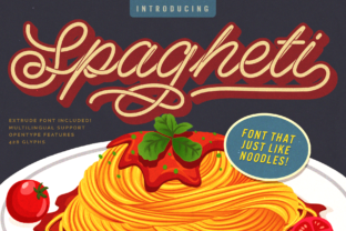 Spagheti: A Charming Script Font for Creative Branding
