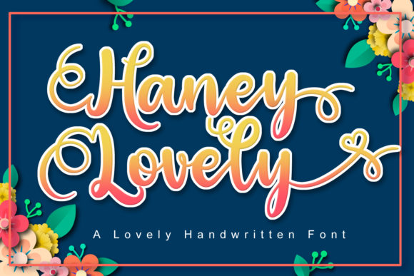 Transform Your Brand with Haney Lovely Font