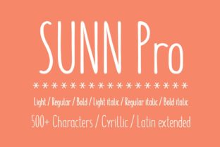 Unlock Visual Appeal with Sunn Pro: A Versatile Handwritten Font