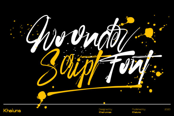 Woonder: A Stylish Handwritten Font for Creative Branding
